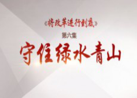 《將改革進行到底》第六集：《守住綠水青山》